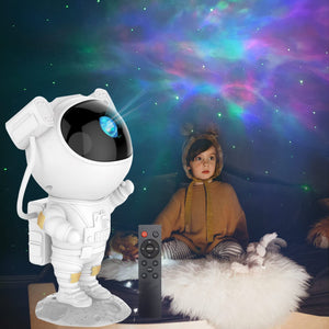 Astronaut Galaxy Star Projector - Starry Sky Night Light