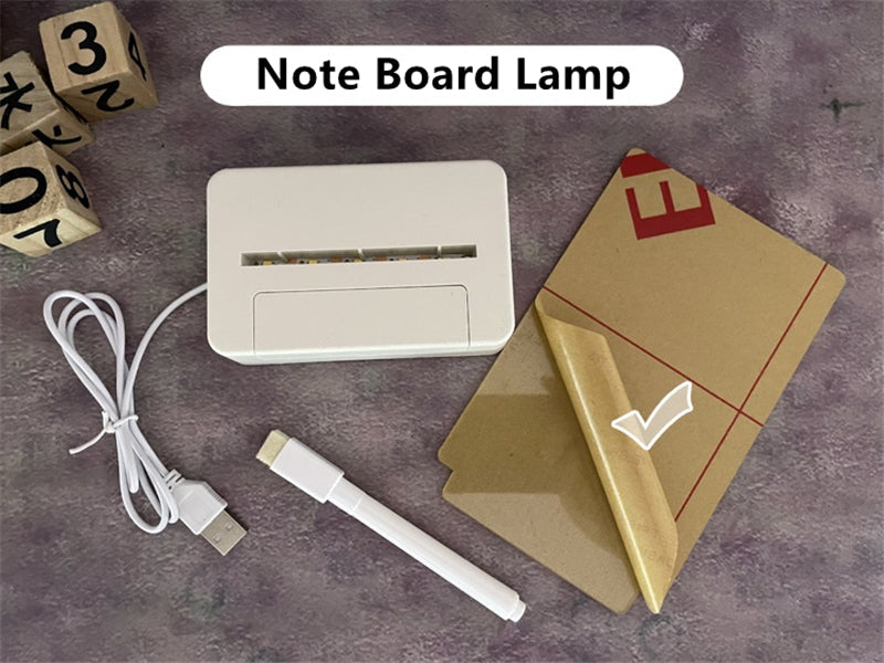 Note Board - Creative LED Night Light